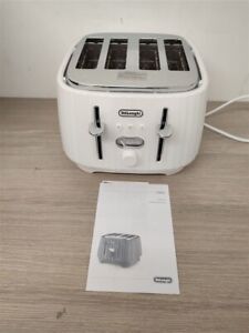 De'Longhi CTD4003 Toaster 4 Slice - White [ID7010210116]