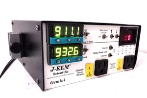 J-KEM Scientific Gemini, 2Channel Timer Temperature Controller Instrument - Picture 1 of 6