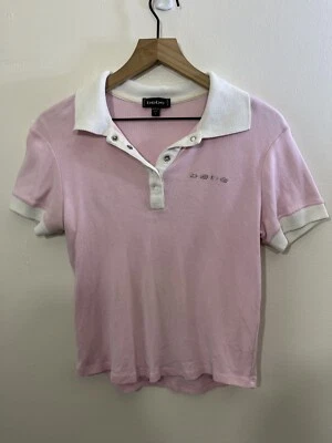 De Colección Bebe Y2K Años 90 Coqueta Suave Niña Bratz Muñeca Glam Polo Top L Princesa Preppy Foto 1 de 4