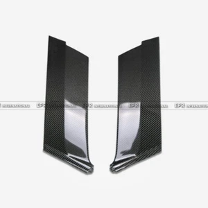 Para Nissan Stagea WC34 C-Pilar Stick on Cover Fibra de Carbono 2 piezas - Imagen 1 de 13