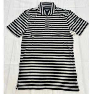 Amazon Essentials Men's Slim-Fit Pocket jersey striped polo Size XS - Picture 1 of 10