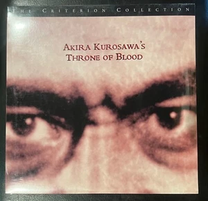 NEW- CRITERION COLLECTION Akira Kurosawa's "THRONE OF BLOOD" LASERDISC 1957/1994 - Picture 1 of 2