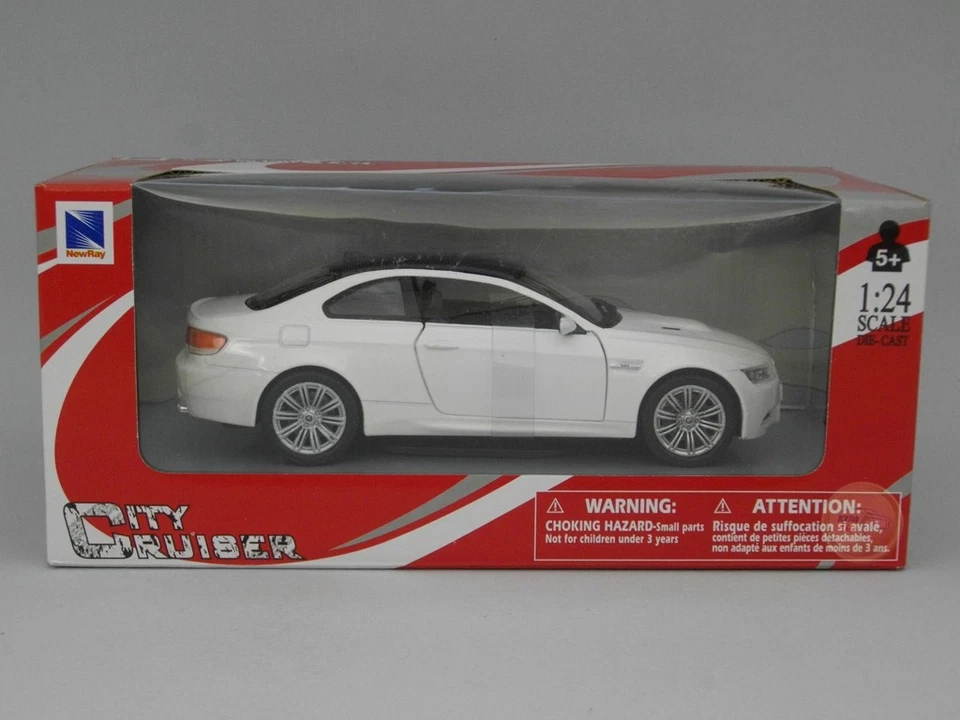 BMW M3 Coupé (2008) - New Ray 1:24 - NR71056WH - Immagine 1 di 1