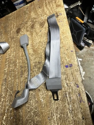 88-98 GMC CHEVY BENDIX GRIS CINTURÓN DE REGAZO RECEPTOR CONDUCTOR/PASAJERO Foto 1 de 3