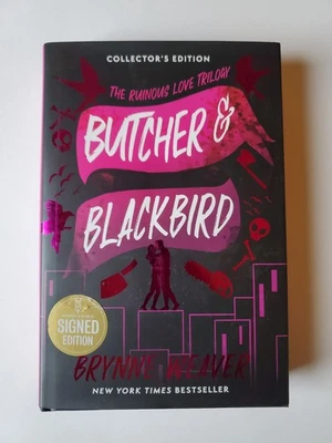 Signed Butcher & Blackbird by Brynne Weaver Collector’s First Edition Hardcover  Foto 1 de 4
