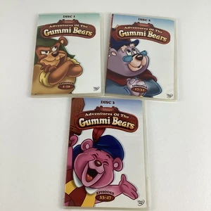 Disney Adventures Of The Gummi Bears 3 Disc Set Animated Episodes Cartoon 2006 - Picture 1 of 10