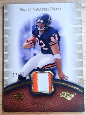 Greg Olsen /50 (RC, MEM) 💥 2007 UD Sweet Spot - Chicago Bears - Image 1 of 3