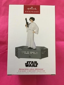 Hallmark Andenken Ornament 2022 Prinzessin Leia Organa Star Wars Geschichtenerzähler Rarität - Bild 1 von 1