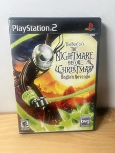Tim Burton's The Nightmare Before Christmas Oogie's Revenge - Case Only No Disc - Picture 1 of 5