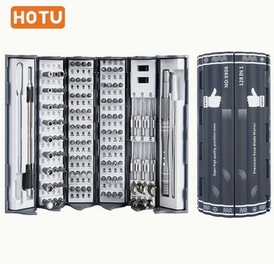 Ultimate 128-in-1 Precision Screwdriver Kit with Magnetic, Flexible, Durable - Image 1 of 4