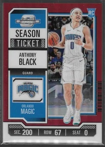 2023-24 Panini Contenders Optic Anthony Black Season Tick #24 RC Red PRizm - Bild 1 von 2