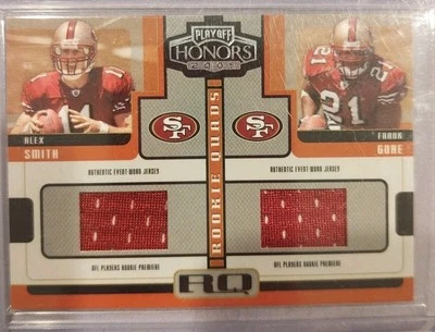 2005 Playoff Honors - Rookie Tandems Frank Gore, Alex Smith, Rolle, Arrington - Image 1 of 2