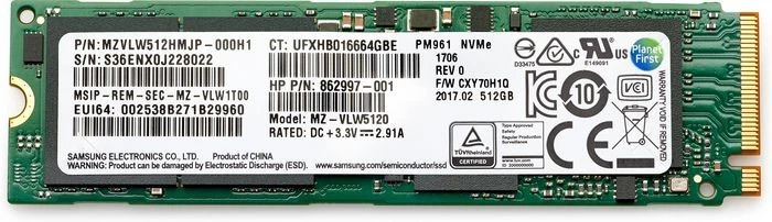 HP 406L8AA SSD 512GB PCIe NVME TLC - Image 1 of 1