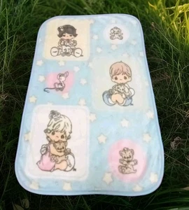 Precious Moments Boys  Girls w/Pets Stars Fleece Warm Cozy Baby Blanket  - Picture 1 of 5