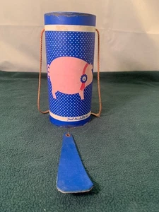 1982 PAUL MARSHALL Country Pig Windspiel Karton Noise Maker - Bild 1 von 14