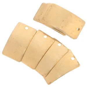 Colgantes de hoja de cobre de 2 piezas para hacer collar con dije colgantes de joyería - Imagen 1 de 12