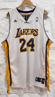 Подлинная мужская футболка Коби Брайанта Adidas NBA LA Lakers размер XL - Изображение 1 из 4