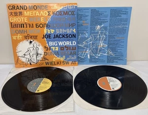 JOE JACKSON "Big World" original 12” VINYL Double LP 1986 A&M SP 6021 Audiophile - Picture 1 of 20