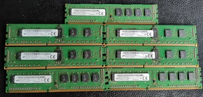 Micron 28GB (7 x 4GB) PC3-12800 DDR3 PC RAM MT8JTF51264AZ-1G6E1 - Image 1 of 4