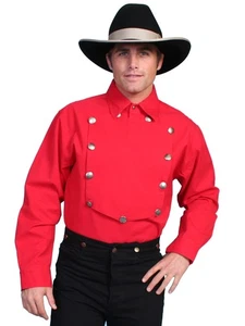 Scully Men's Rangewear Long Sleeve Bib Shirt - Picture 1 of 17