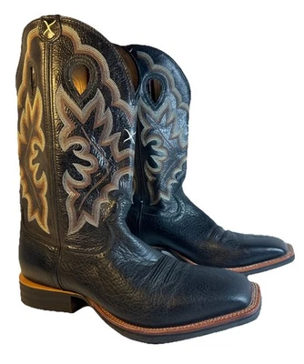 Black Twisted X Cowboy Boots MRS0014 Size 13 D - Image 1 of 4