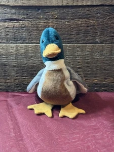 Ty Jake the Mallard Duck Plush Toy 1998 - Picture 1 of 4