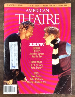 RENT! Jonathan Larson - American Theatre Magazine July/August 1996 Broadway - Image 1 of 4