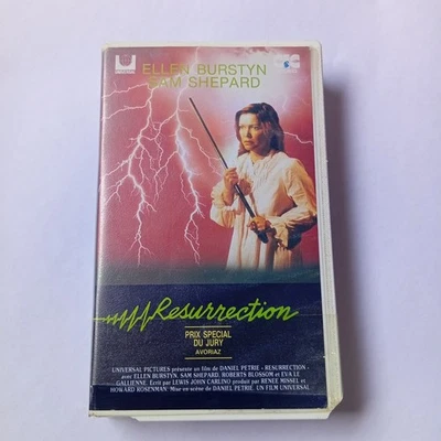 Resurrection 1980 French Orig VHS Tape Ellen Burstyn Sam Shepard Daniel Petrie - Image 1 of 4
