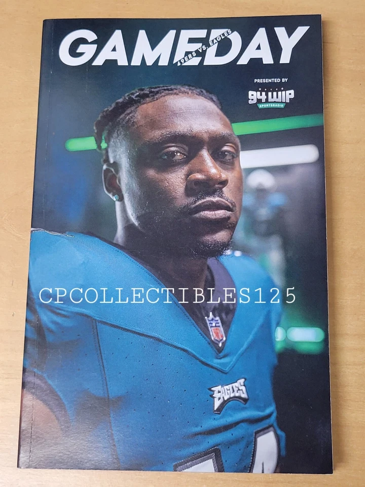 Programa Día Juego San Francisco 49ers VS PHILADELPHIA EAGLES 12/3/2023 NUEVO Foto 1 de 1