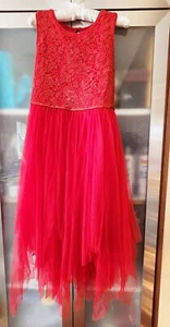 Lilt Red Formal /Easter/Evening Sleeveless with sequin Dress Girls' Size 16 - Picture 1 of 4