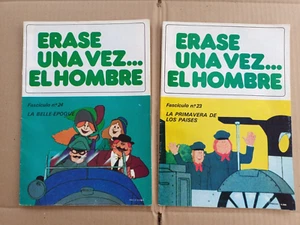 Il était une fois... l'Homme ERASE UNA VEZ EL HOMBRE Magazine Comic lot Spanish - Picture 1 of 14