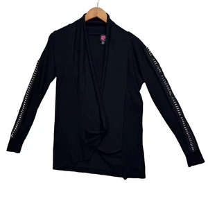 Cárdigan Clásico Calce Sexy 2B Bebe Negro Kimono Suéter Talla M/L Usado en Excelente Condición - Imagen 1 de 4