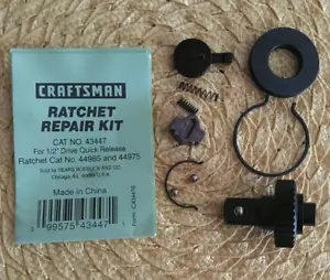 NEW Craftsman 1/2" Ratchet Repair kit 43447 - Picture 1 of 2