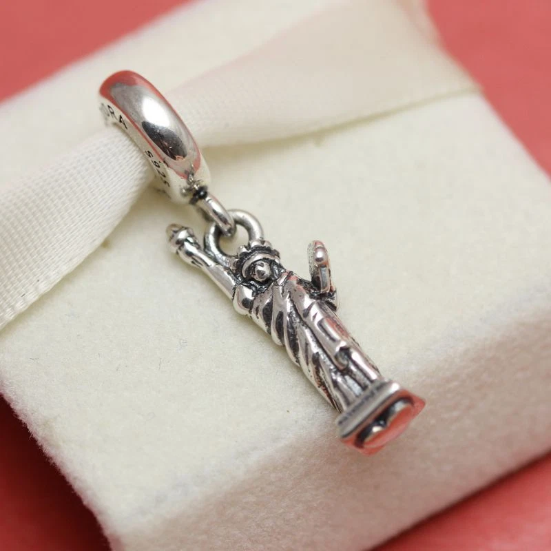 * Novo! Autêntica Estátua da Liberdade Pandora 791077 Nova York - Imagem 1 de 1