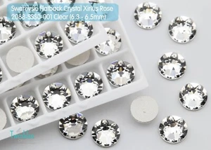 Swarovski  3-6.5mm-36pcs Flatback Crystal Nail Decoration Rhinestion #2088-Clear - Picture 1 of 8