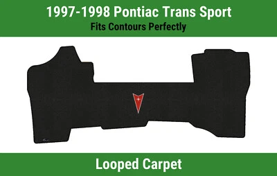 Tapete frontal Lloyd Classic Loop para 97-98 Pontiac Trans Sport com emblema Pontiac - Imagem 1 de 4