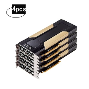 4pcs NVIDIA Tesla V100 32GB GPU CUDA SXM2 to PCIE x16 Computing Accelerator Card - Picture 1 of 7