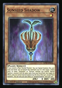 Yu-Gi-Oh! TCG: Ghosts From the Past 1st Edition - Sunseed Shadow GFTP-EN016 - Picture 1 of 2