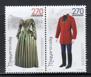 HUNGARY 19th Century Magyar Clothing MNH set - Picture 1 of 1