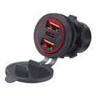 Usb Car Charger Quick Charge 3.0 Pd Type C 12V-24V Fast Car Usb Charger