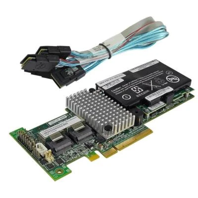 IBM ServeRAID M5015 6 Gb/s RAID Controller 46C8927 + BBU + 2x cavi - Immagine 1 di 3