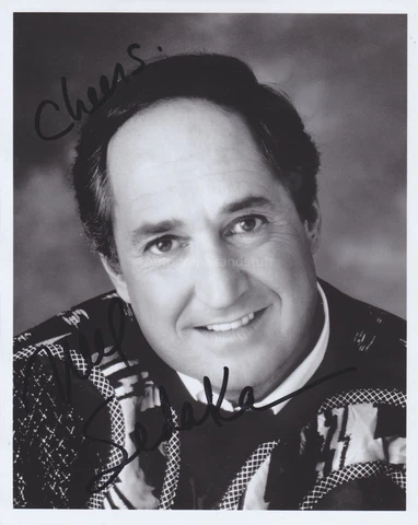 Neil Sedaka Hand Signed 8x10 Photo, Autograph Oh Carol Solitaire Calendar Girl F Cover