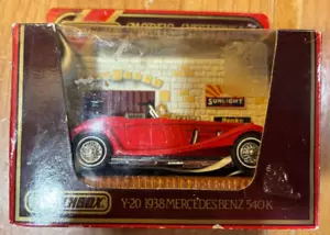 Matchbox Models of Yesteryear Y-20 1938 Mercedes Benz 540K 1:45 Scale - Picture 1 of 4
