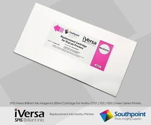 iVersa Magenta 500ml Ink For Noritsu D701, 703, 1005, & Green Series Printers - Zdjęcie 1 z 1