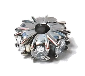 Authentic Pandora Charm, Long Pronged Sparkling Clip, #790046C01 - Picture 1 of 4