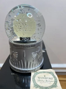 Waterford Times Square Ball 100 Years Musical Snowglobe Lighted Ball 4,537 - Picture 1 of 8