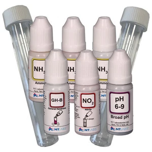 NT Labs Test Reagent Bottle Replacement Spare pH Nitrite GH Ammonia Fish Tank - Picture 1 of 18