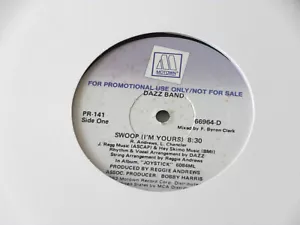 SOUL~ DAZZ BAND~ SWOOP I'M YOUR'S~ JOYSTICK~ RARE PROMO~ NEAR MINT COPY - Imagen 1 de 2
