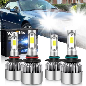 For Cadillac DeVille 1987-2005 Combo Hi&Low Beam Bright Front LED Headlight Bulb - Picture 1 of 8