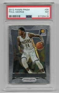 2012/13 PANINI PRIZM PAUL GEORGE #30 PSA 7 - Picture 1 of 1
